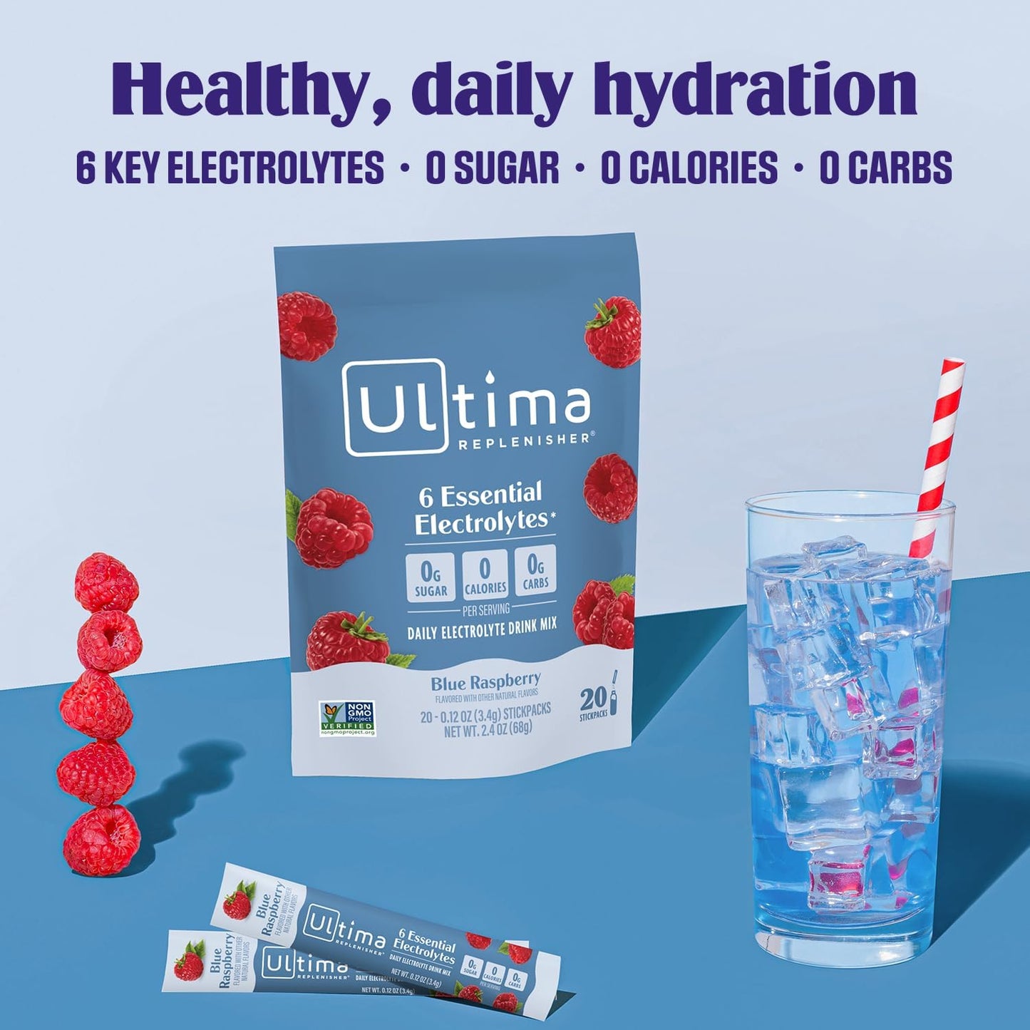 Ultima Replenisher Daily Electrolyte Powder