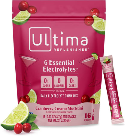 Ultima Replenisher Daily Electrolyte Powder